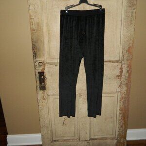Juicy Couture Black Velour Studded Pants Size M (V-25)
